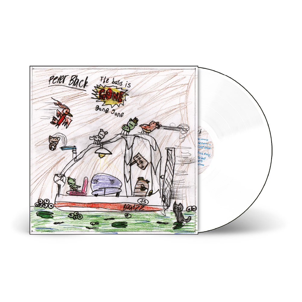 Peter Black / The Boss Is Gone Gone Gone LP White Vinyl ***PRE-ORDER***