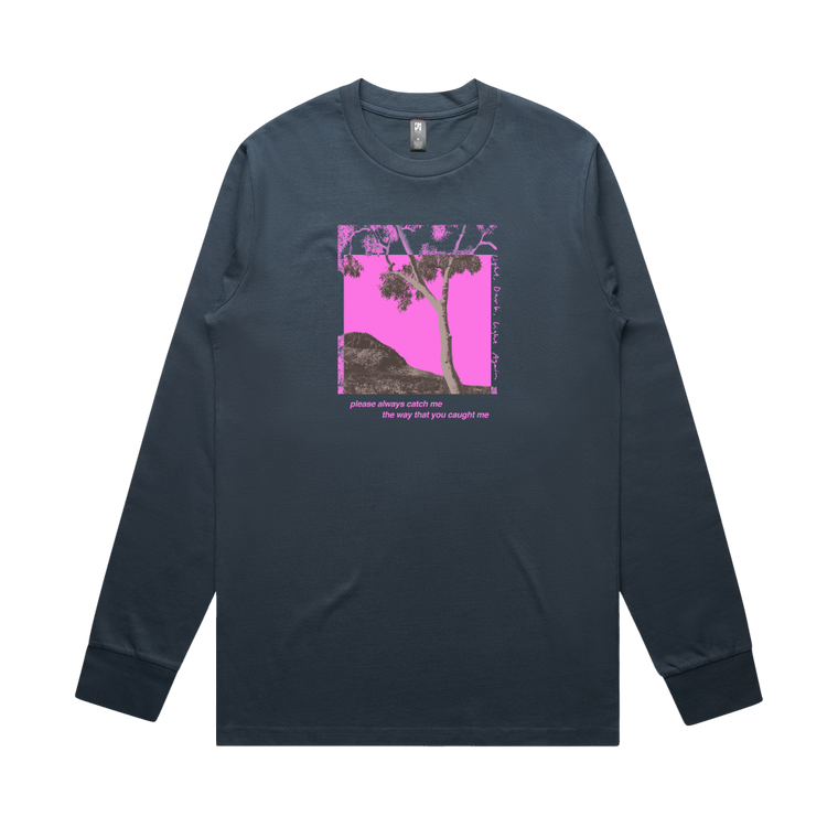 Angie McMahon / Dark Again Blue Grey Longsleeve