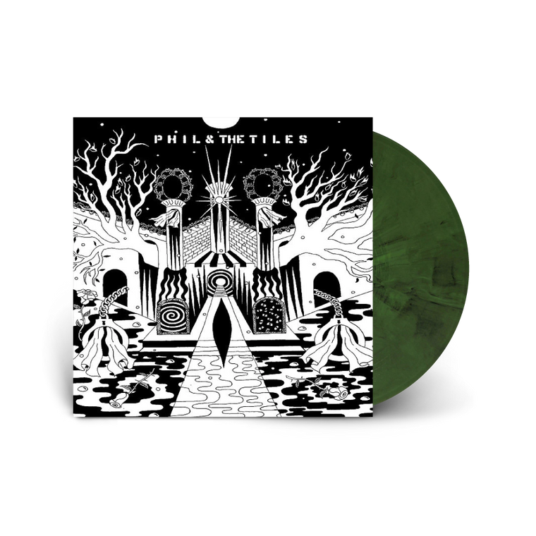 Phil & The Tiles /  Double Happiness LP 'Goblin Piss' Green Marbled Vinyl