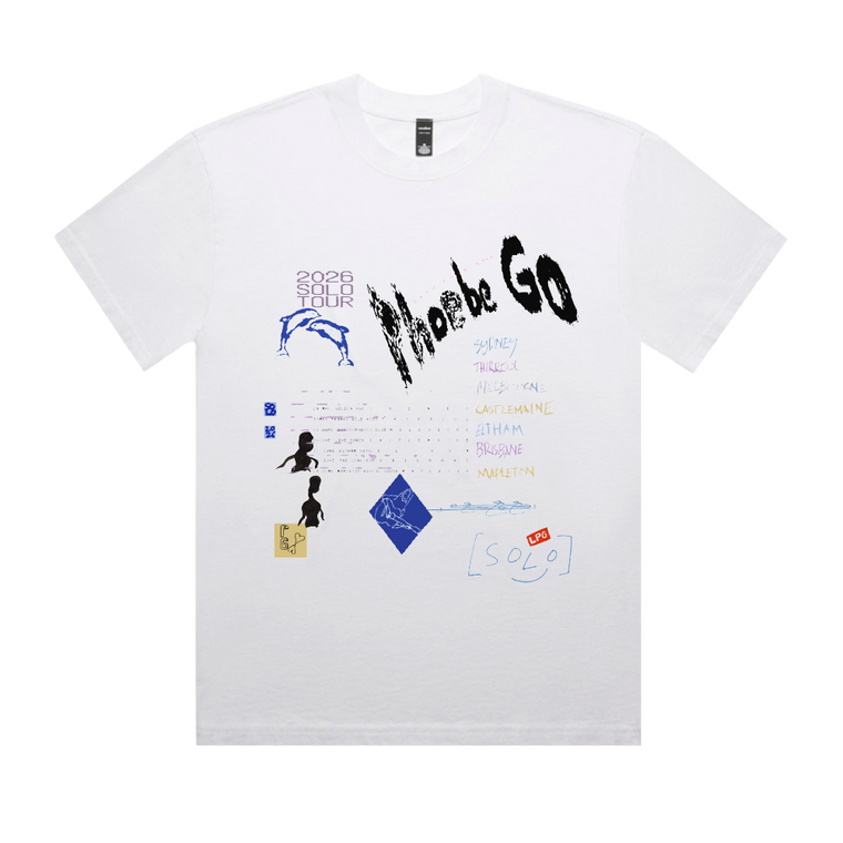 Phoebe Go / 2026 Solo Tour White T-Shirt