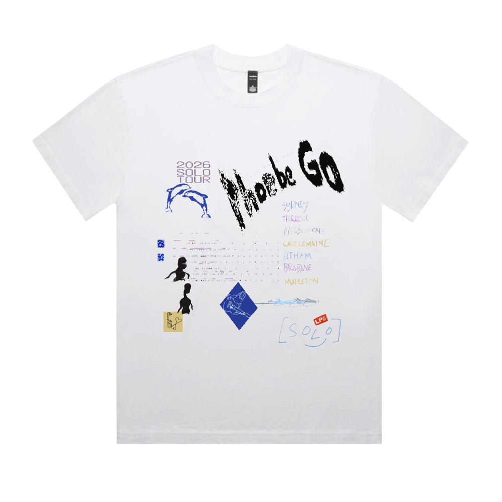 Phoebe Go / 2026 Solo Tour White T-Shirt