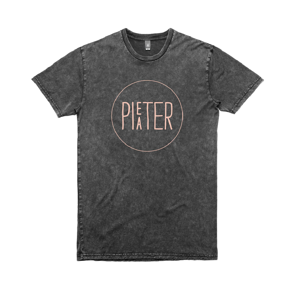 Pieater Large Logo - Black Stone T-Shirt