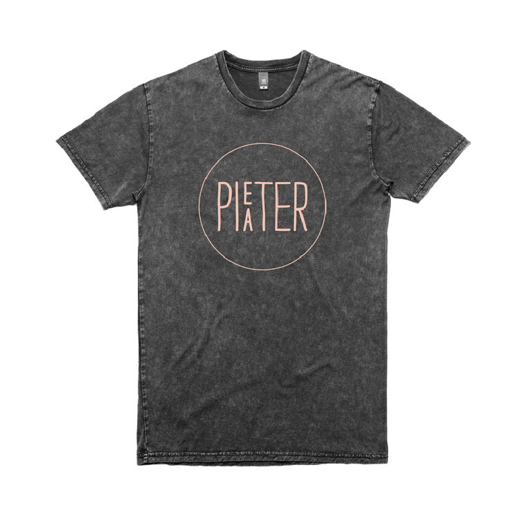 Pieater Large Logo - Black Stone T-Shirt