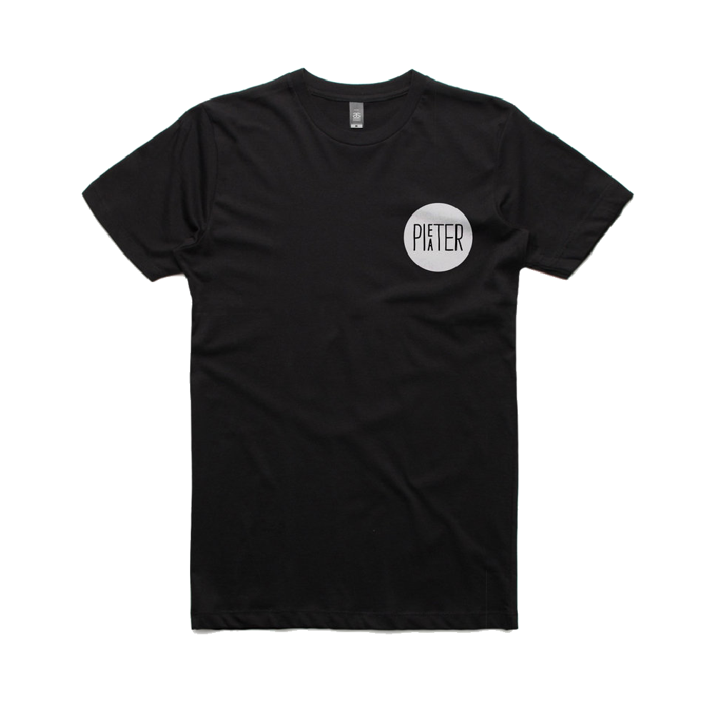 Pieater Small Logo - Black T-Shirt