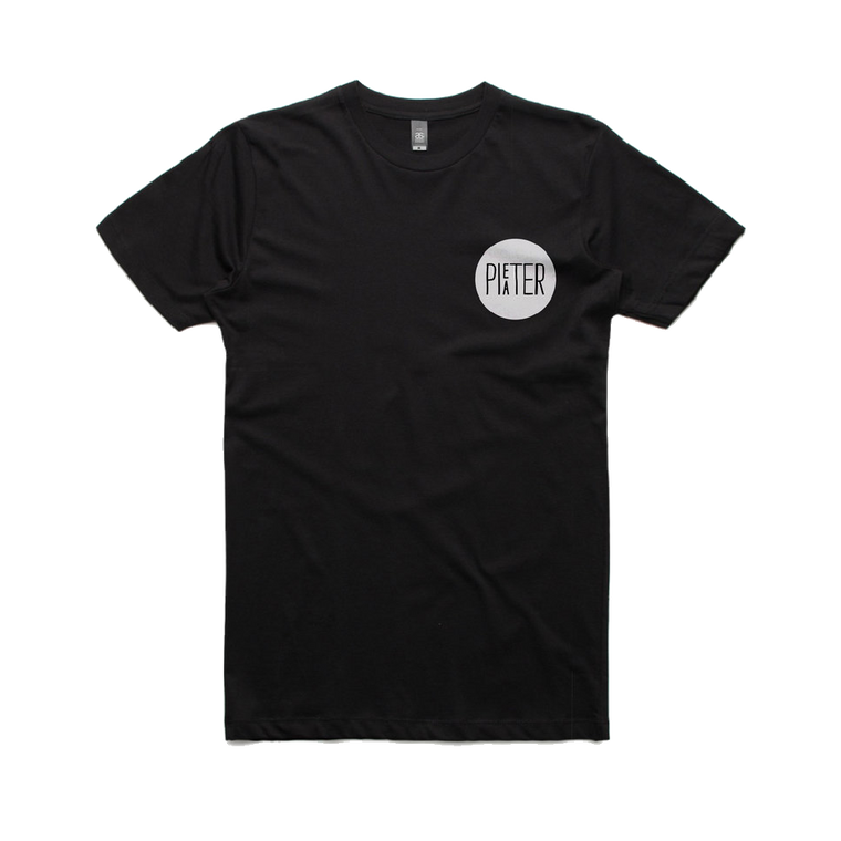Pieater Small Logo - Black T-Shirt