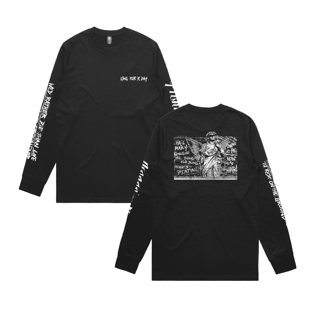 Pierce The Veil / King For A Day Black Long Sleeve – sound-merch.com.au