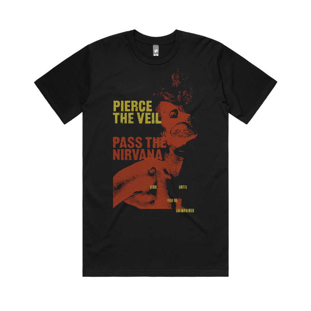Pierce The Veil / Underwater Girl Black T-Shirt