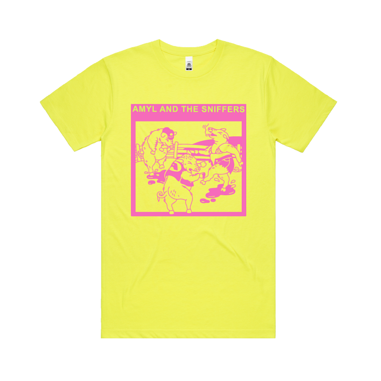 Pigs / Yellow T Shirt