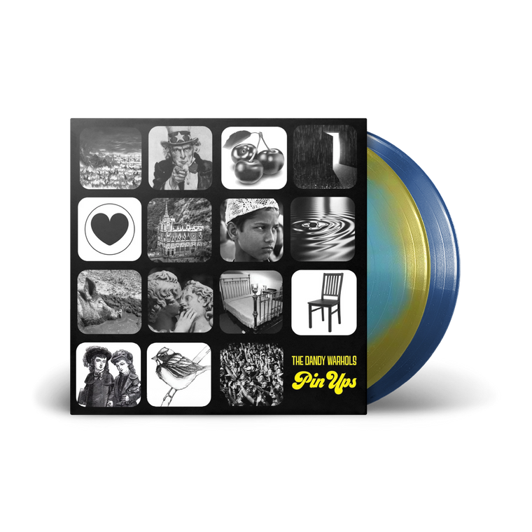 The Dandy Warhols / Pin Ups 2xLP Yellow & Blue Vinyl