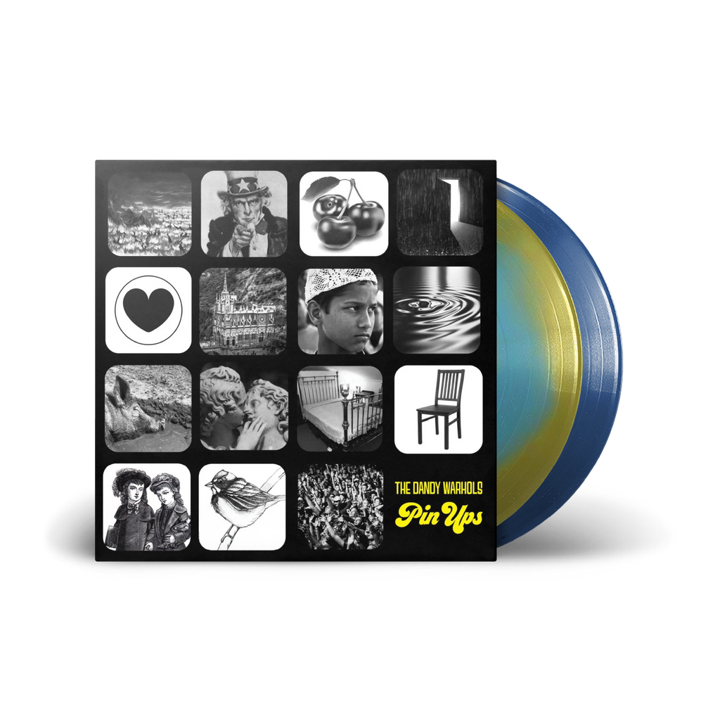 The Dandy Warhols / Pin Ups 2xLP Yellow & Blue Vinyl