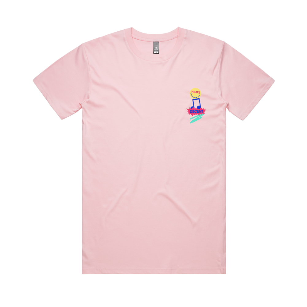Heaps Decent / Pink T-Shirt ***PRE-ORDER***