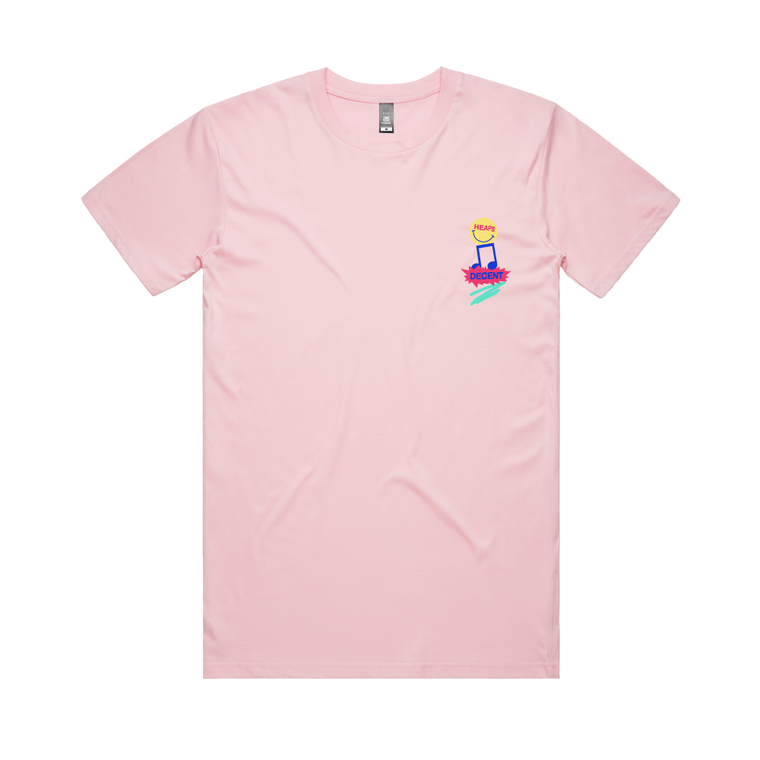 Heaps Decent / Pink T-Shirt ***PRE-ORDER***