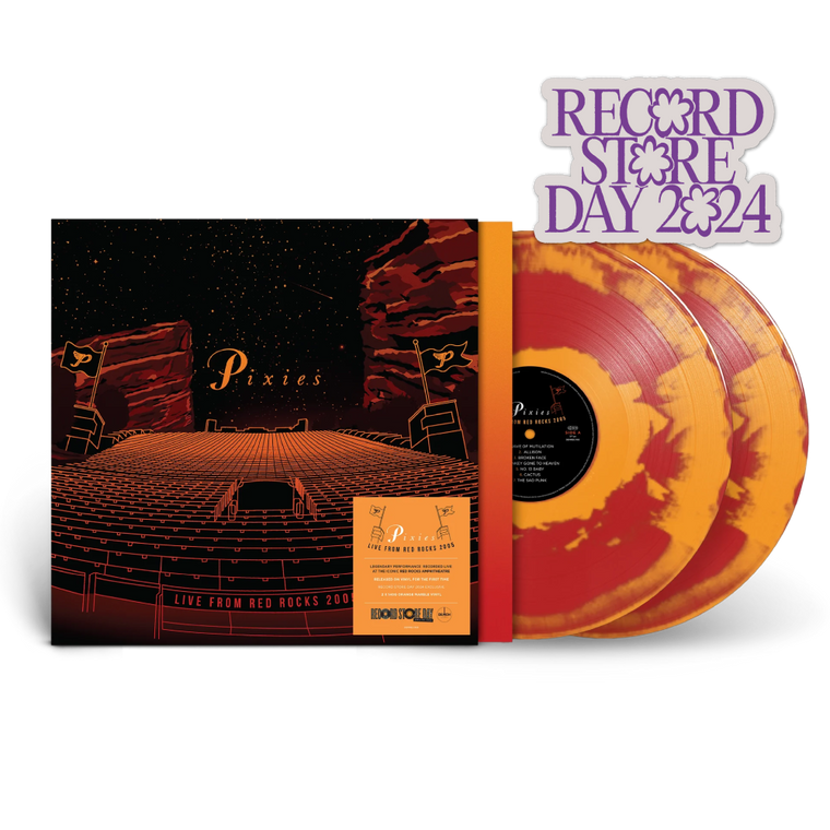 Pixies / Live From Red Rocks 2005 2xLP Orange Marble Vinyl RSD 2024