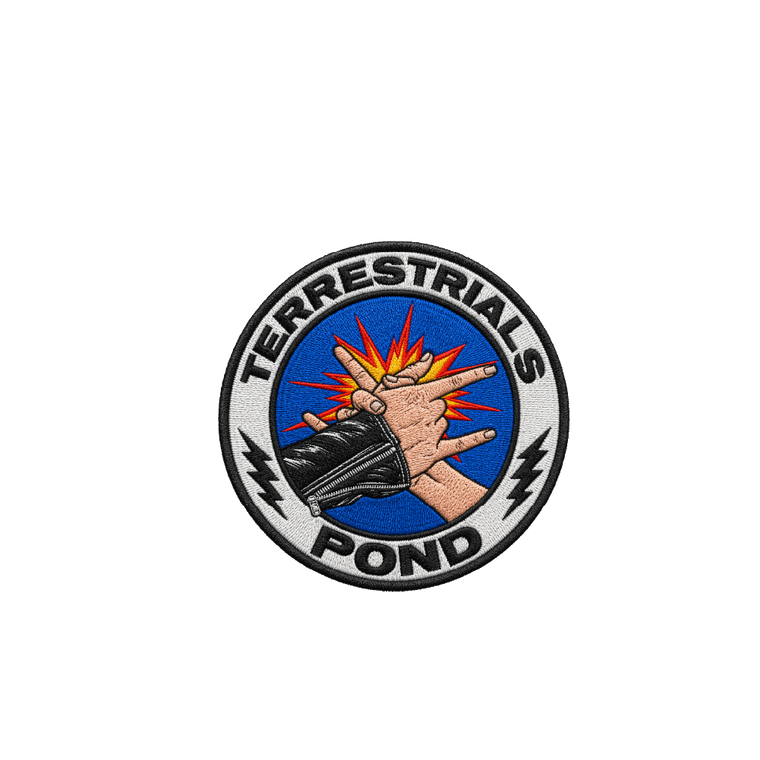 Pond / Rock Lock Embroidered Patch