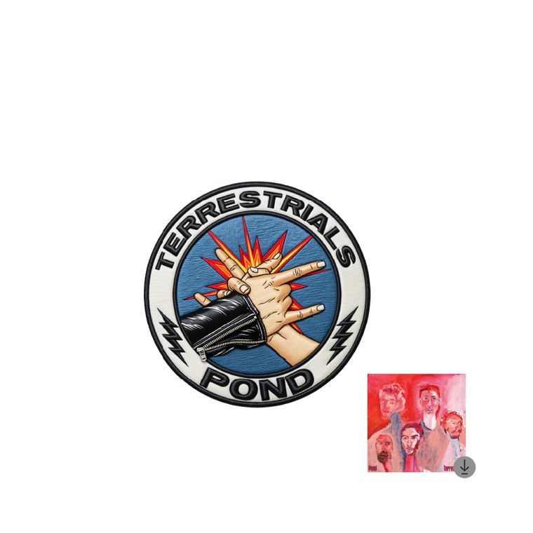 Pond / Rock Lock Embroidered Patch & Digital Download ***PRE-ORDER***