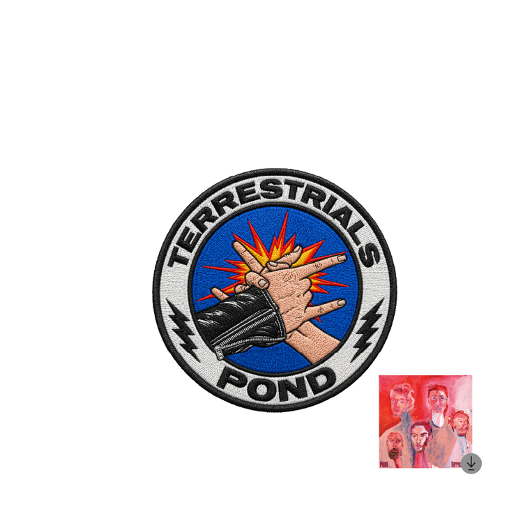 Pond / Rock Lock Embroidered Patch & Digital Download ***PRE-ORDER***