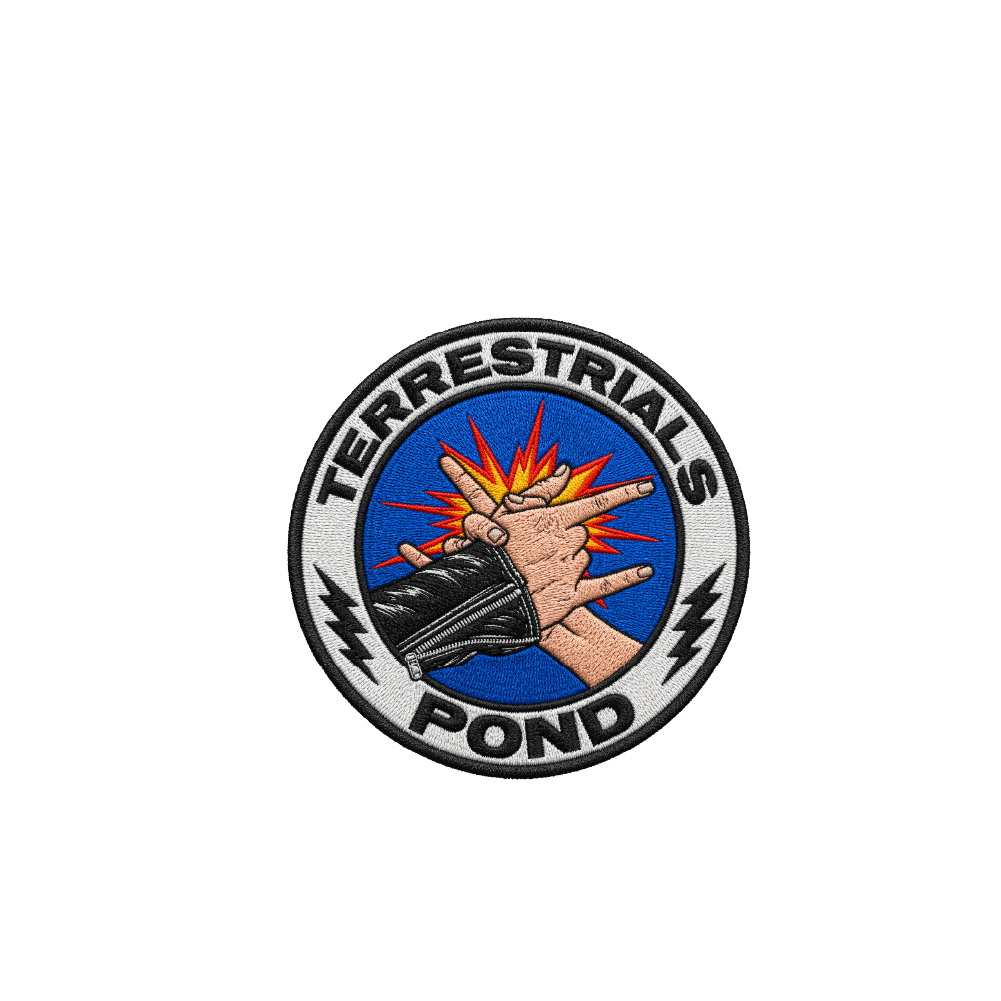 Pond / Rock Lock Embroidered Patch