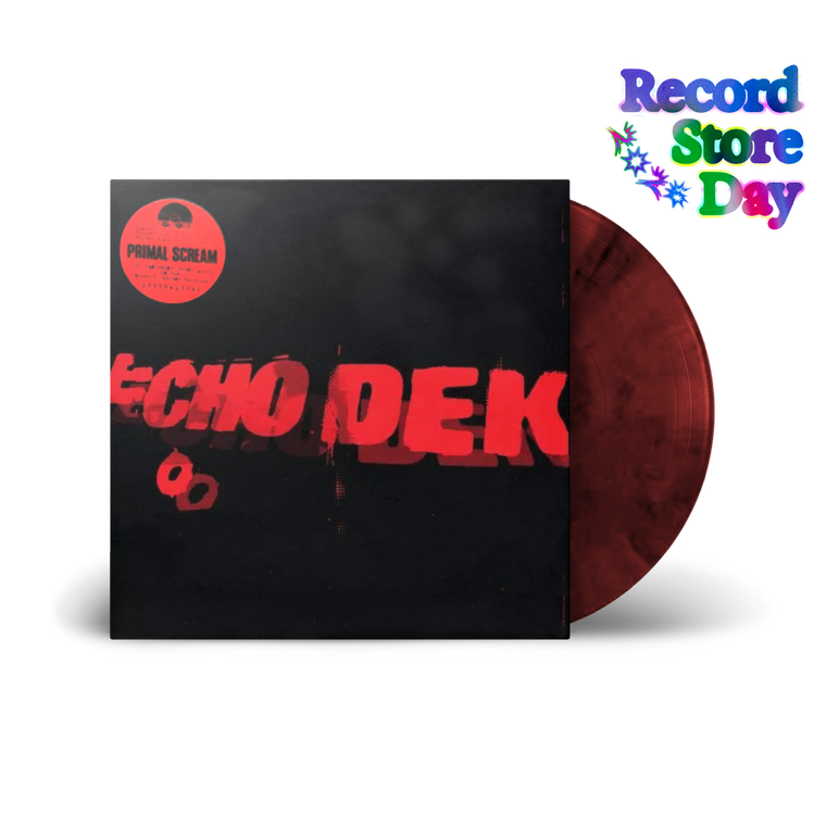 Primal Scream / Echo Dek LP Red and Black Marble Vinyl RSD 2026