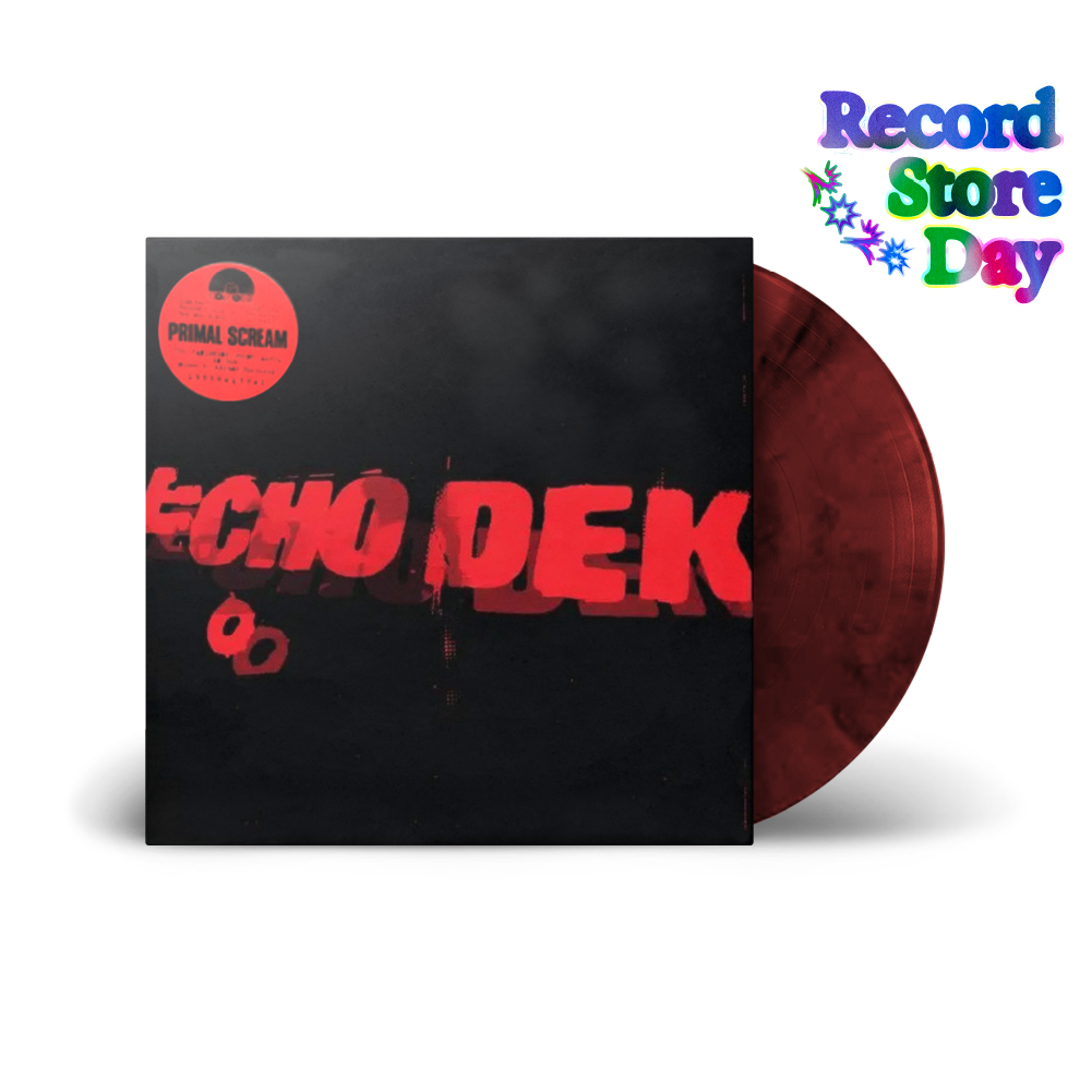 Primal Scream / Echo Dek LP Red and Black Marble Vinyl RSD 2026