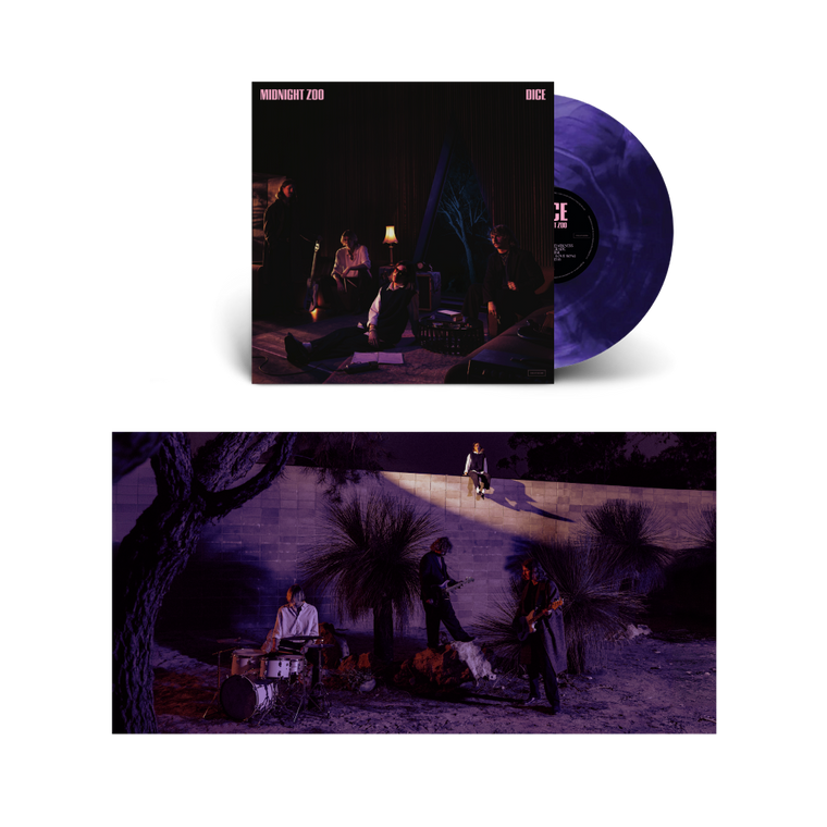 DICE / Midnight Zoo LP Purple & Black Marble Vinyl ***PRE-ORDER***