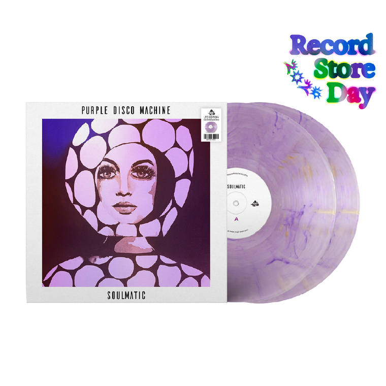 Purple Disco Machine / Soulmatic 12” Purple & Gold Splash Vinyl RSD Limited Edition