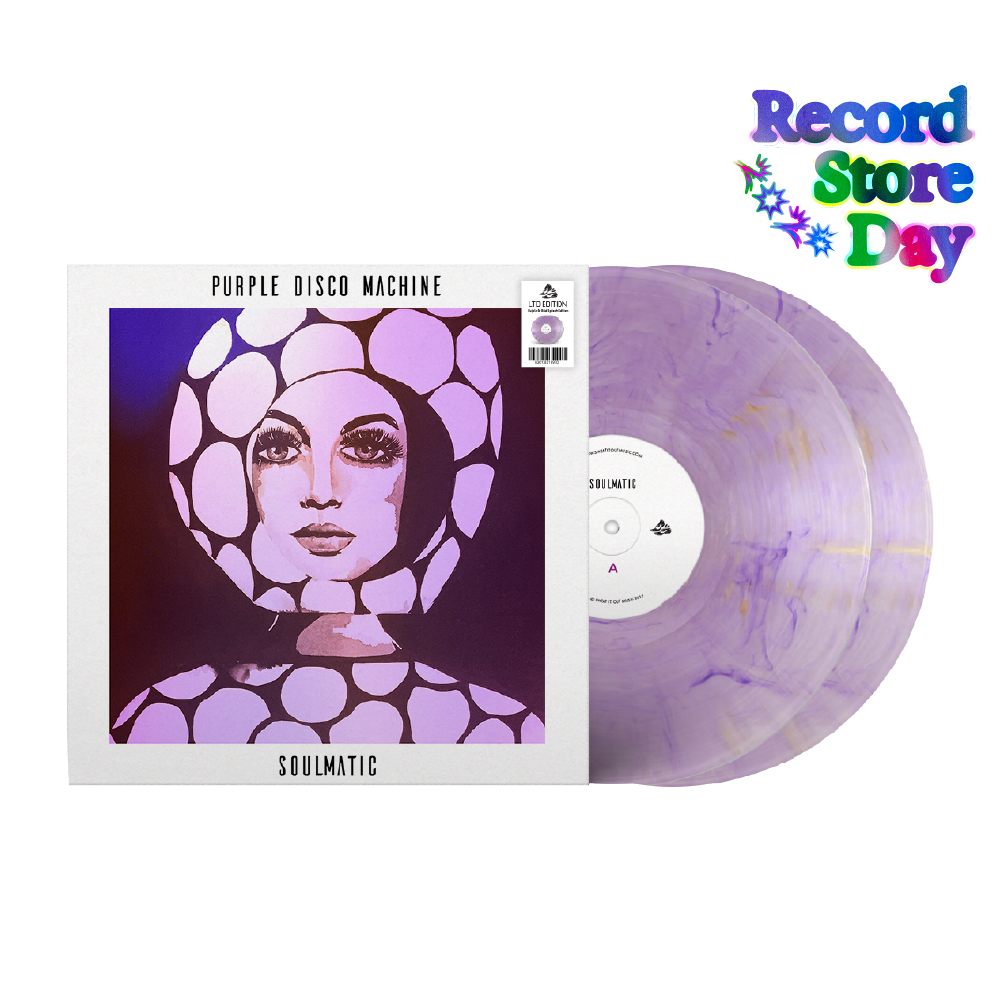 Purple Disco Machine / Soulmatic 12” Purple & Gold Splash Vinyl RSD Limited Edition
