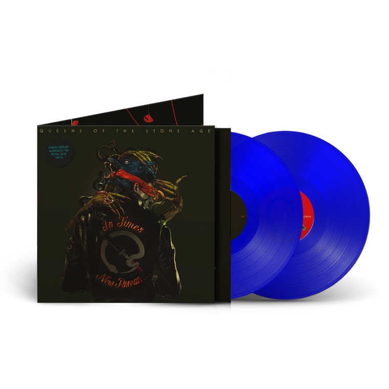 Queens Of The Stone Age / In Times New Roman… 2xLP Exclusive Australia/NZ Limited Edition Royal Blue Vinyl