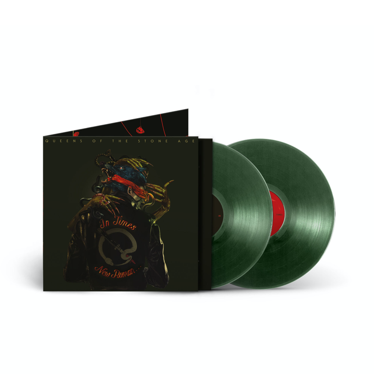 Queens Of The Stone Age / In Times New Roman… 2xLP Limited Edition Opaque Green Vinyl