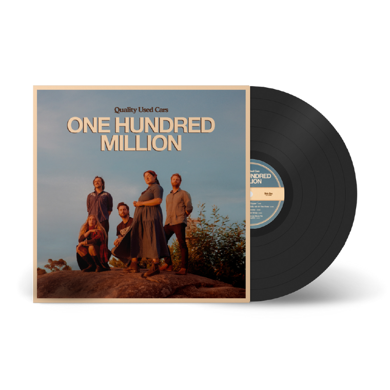 Quality Used Cars / One Hundred Million LP Black Vinyl