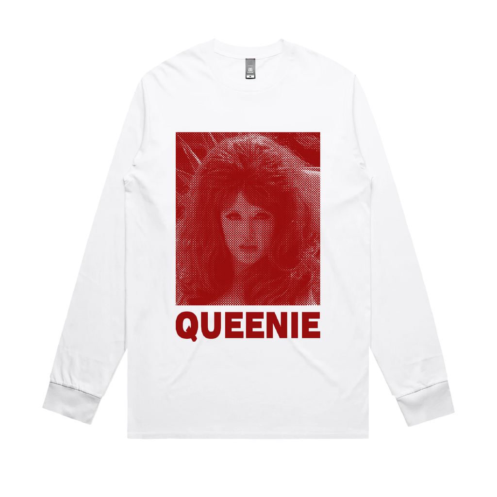 Queenie / Photo White Longsleeve ***PRE-ORDER***