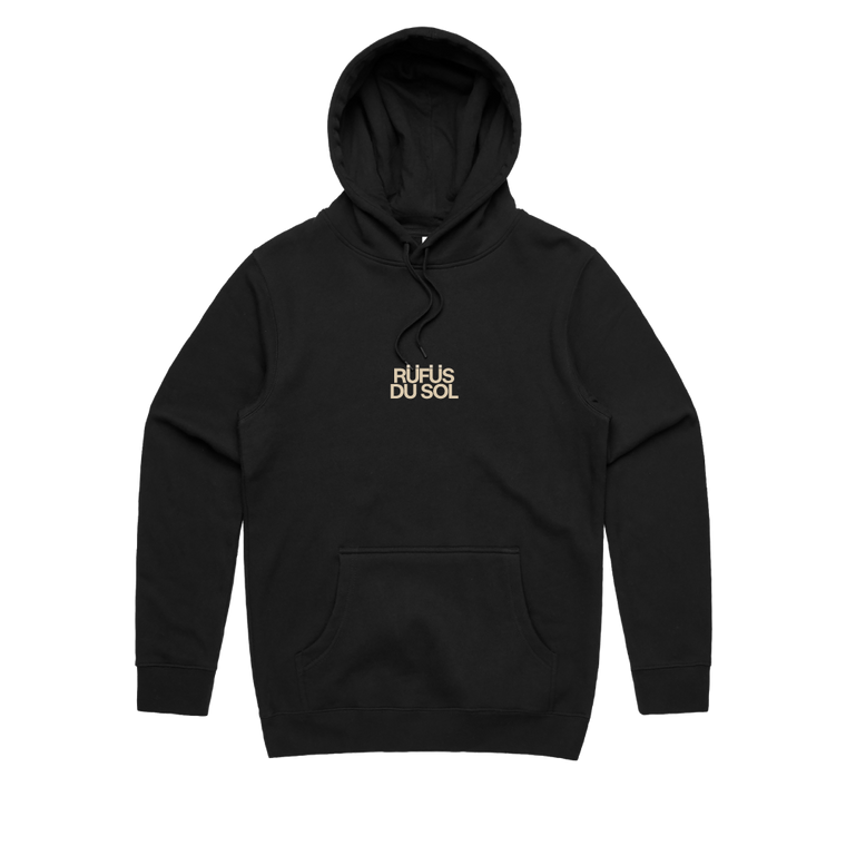 RÜFÜS  DU SOL / RDS Logo Black Hoodie
