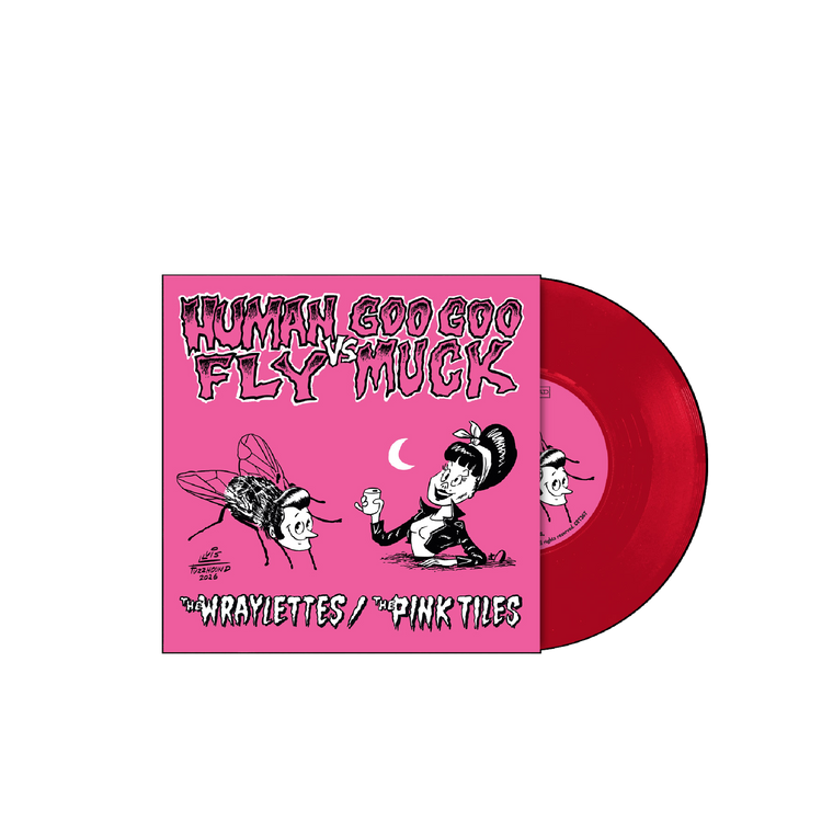 The Wraylettes & The Pink Titles / Cramps Tribute 7" Red Vinyl ***PRE-ORDER***