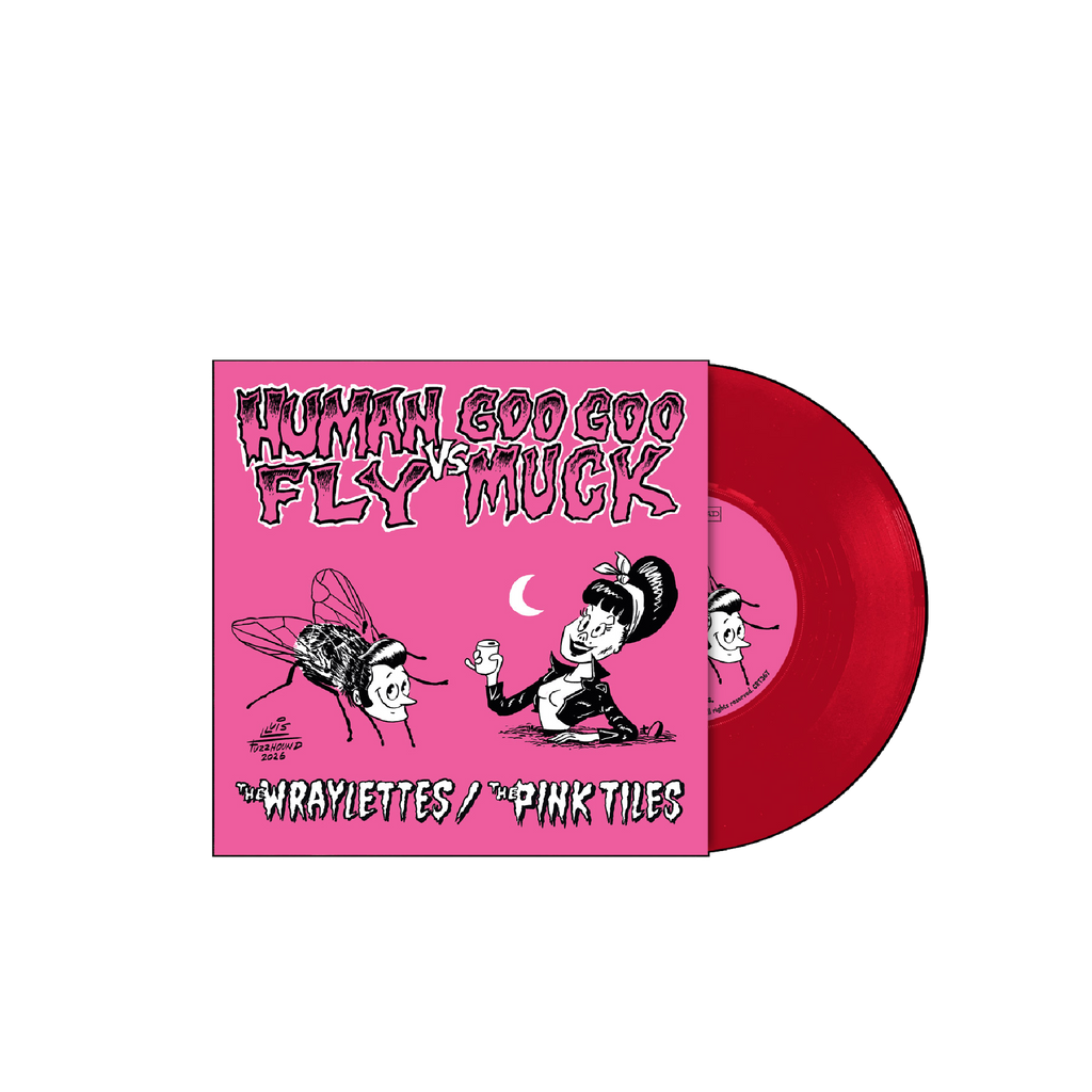 The Wraylettes & The Pink Titles / Cramps Tribute 7" Red Vinyl ***PRE-ORDER***