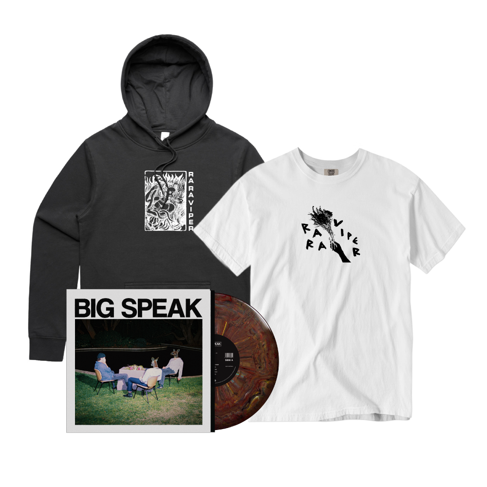 Ra Ra Viper / Big Speak LP Vinyl, Hoodie & T-Shirt Bundle