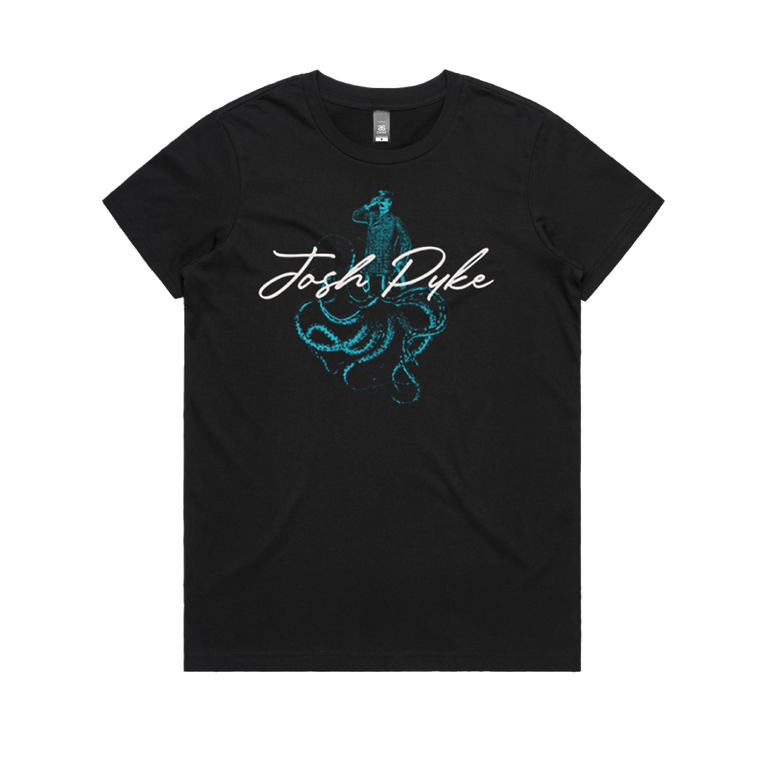 Josh Pyke / Revisions Tour Black Womens T-Shirt