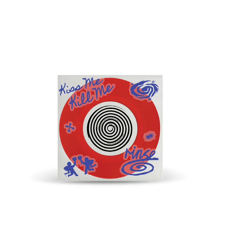 RINSE /  Kiss Me / Kill Me 7" Red Vinyl