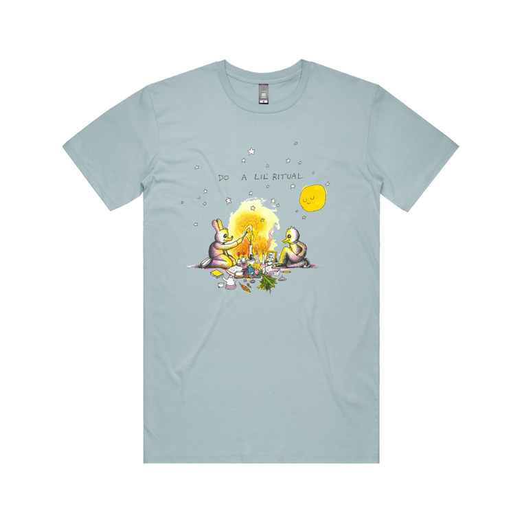 Do A Lil' Ritual / Pale Blue T-Shirt