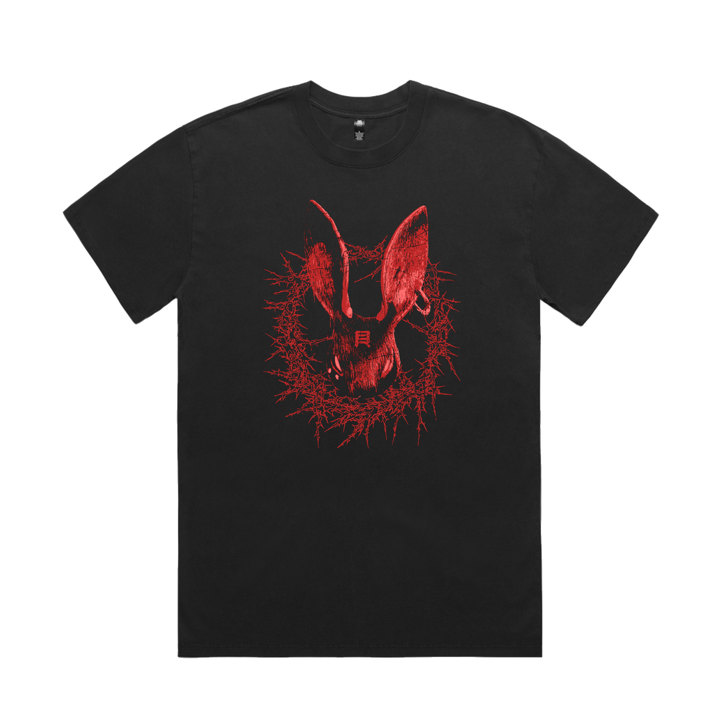 RIVALS / Rabbit Black T-Shirt