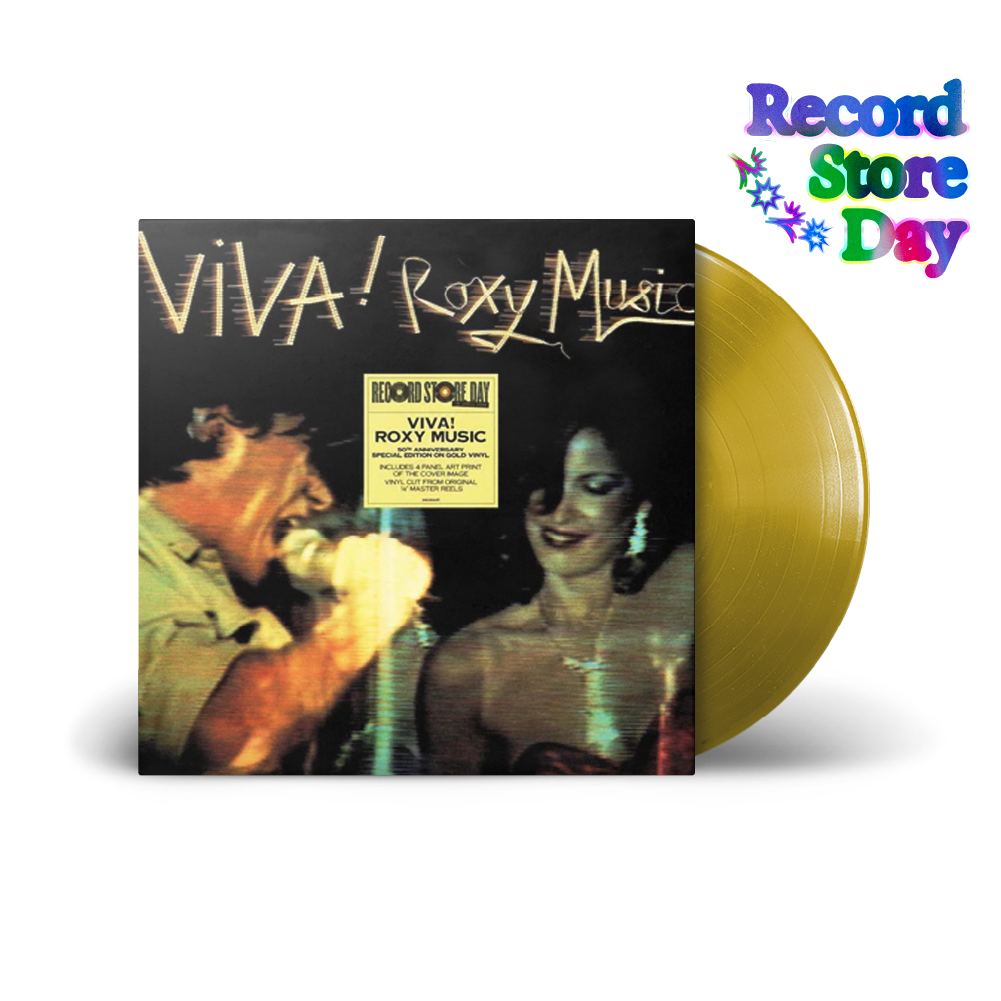 Roxy Music / Viva! LP Gold Vinyl RSD 2026