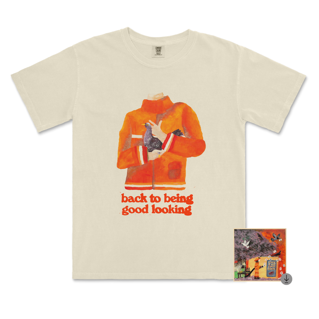 Ruby Gill / Back To Being Good Looking Ivory T-Shirt & Digital Download ***PRE-ORDER***