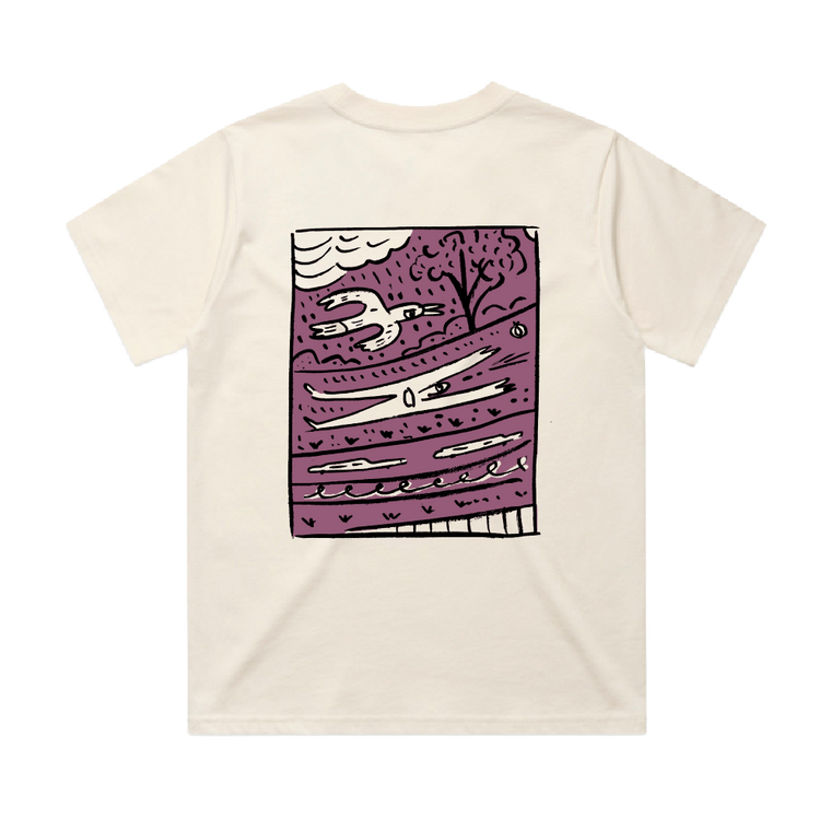 Ruby Gill / Bird Ecru T-Shirt