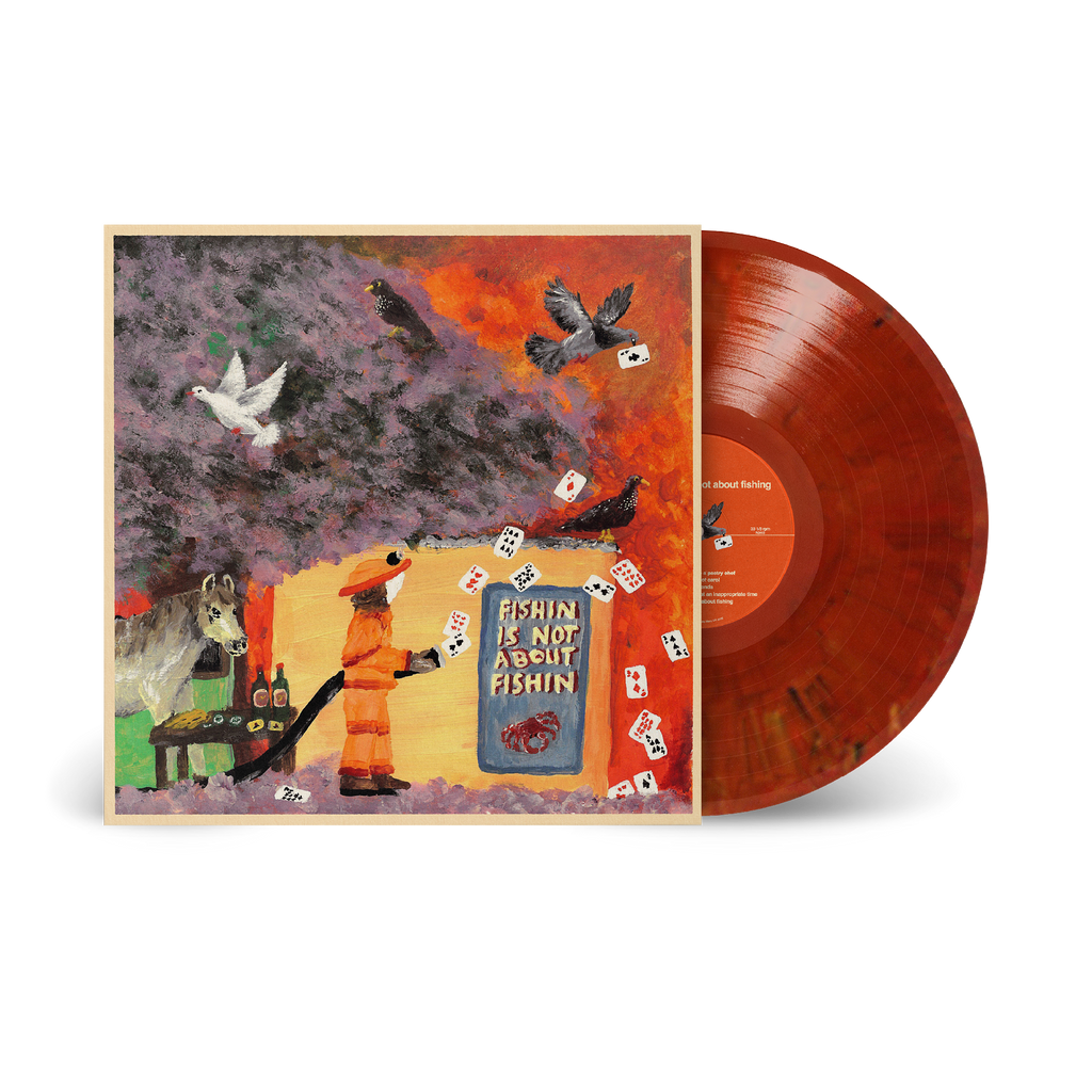 Ruby Gill / Fishing Is Not About Fishing LP Reddish Recycled Vinyl ***PRE-ORDER***