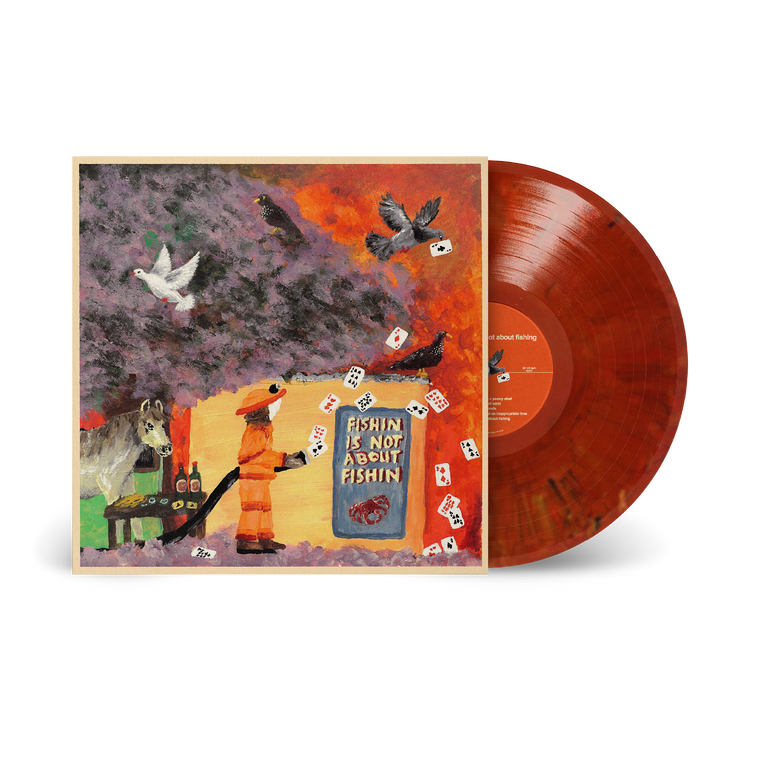 Ruby Gill / Fishing Is Not About Fishing LP Reddish Recycled Vinyl ***PRE-ORDER***