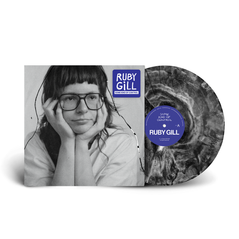 Ruby Gill / Some Kind Of Control LP Limited Edition Marbled Black & White Vinyl