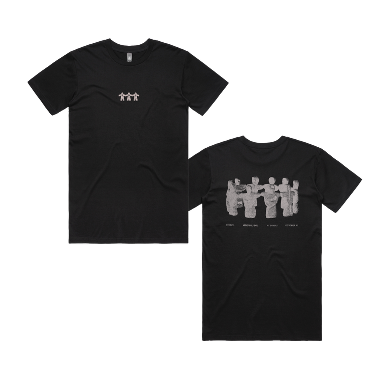 RÜFÜS  DU SOL / Music is Better Tee - Black