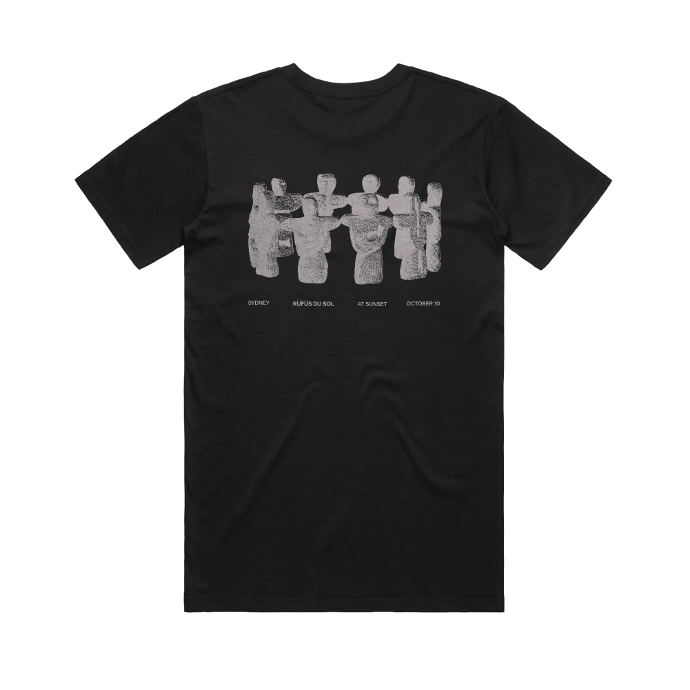 RÜFÜS  DU SOL / Music is Better Tee - Black