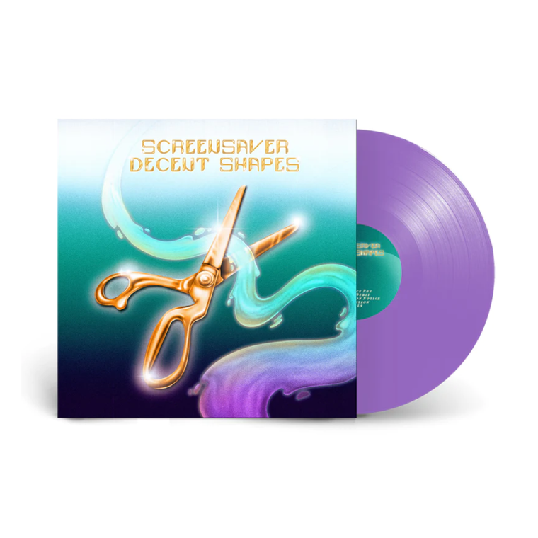 screensaver / Decent Shapes LP Neon Violet Vinyl