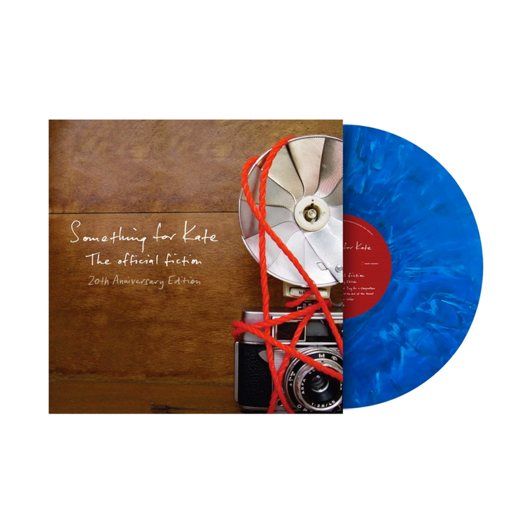Something For Kate / The Official Fiction: 20th Anniversary Limited Edition LP Blue With White Marbling Vinyl