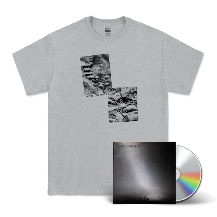 Shock Corridor / Shock Corridor CD & Metal Grey Tee Bundle