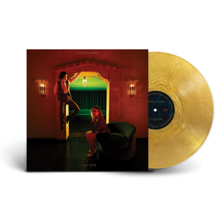 Sleater-Kinney / Little Rope LP D2C Exclusive Metallic Gold Vinyl
